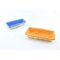 KOSÁR BAMBUSZ SZÍNES ANYAGGAL 208-71 21X13XH6CM 1DB