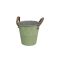 KASPÓ BÁDOG KASPÓ ZÖLD KÖTÉLFÜLŰ 140-B-366 D15X14,3HXD11CM 1DB