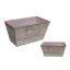 KASPÓ BÁDOG PINK 140-B-404 (23X13)X12HX(18,5X8,5)CM 1DB