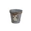 KASPÓ BÁDOG LOGÓVAL 140-B-416/M D16,5X15HXD12CM 1DB