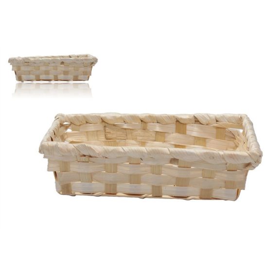 KOSÁR BAMBUSZ NATÚR 8-2401 20X12X5CM 1DB KOSÁR BAMBUSZ NATÚR 8-2401 20X12X5CM 1DB