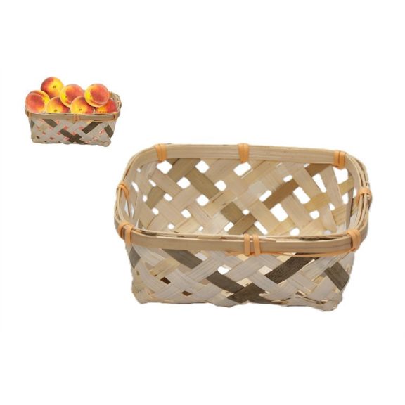 KOSÁR BAMBUSZ TÉGLA TEXAS 8-2406 13X11X5CM 1DB KOSÁR BAMBUSZ TÉGLA TEXAS 8-2406 13X11X5CM 1DB