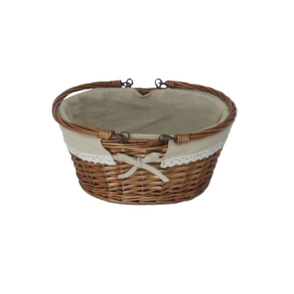 Bevásárló Kosár Textiles Lf. Natúr 68-95/N 35*27*H15cm Bevásárló Kosár Textiles Lf. Natúr 68-95/N 35*27*H15cm