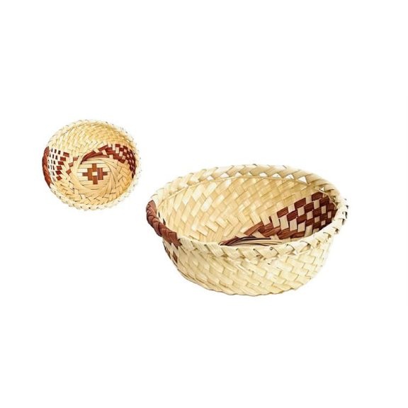 KOSÁR BAMBUSZ KEREK MINI 8-2314/S DIA 13XH4CM 1DB KOSÁR BAMBUSZ KEREK MINI 8-2314/S DIA 13XH4CM 1DB