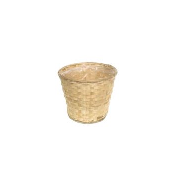 Bambusz Kaspó Natúr 01-80/N - D22*H18cm