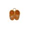 Rattan Cipő Narancs 38-299 - 16*16*H7cm