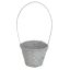 KOSÁR RATTAN BAMBUSZ FLOR.FEHÉR 66-38/W-D13XH9,5/29CM 1DB