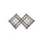 Fali Alap Bambusz Dupla 8-7648 - 50*30cm
