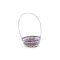 FLORENTIN BAMBUSZ OVÁL LILA 66-2/LILA 30X22XH13/49CM 1DB