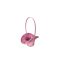 FLORENTIN BAMBUSZ ANTIKOLT PINK 66-54-A/PINK 22X17XH13/30CM 8/72 1DB