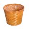 FLORENTIN BAMBUSZ OVÁL ANTIKOLT 66-2-A/NARANCS 30X22X13/49CM 1DB