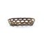 KOSÁR BAMBUSZ LYUKACSOS OVÁL BARNA 208-40 18X8XH4CM 1DB