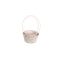 FLORENTIN BAMBUSZ KEREK 66-54-A/FEHÉR S/3 - 21X10XH/36CM 8 1DB