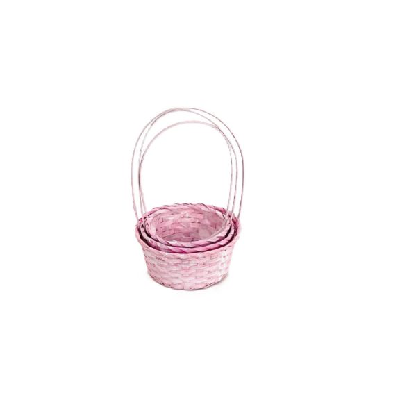 FLORENTIN BAMBUSZ ANTIKOLT PINK S/3 66-44-A/21X10/36CM 1DB FLORENTIN BAMBUSZ ANTIKOLT PINK S/3 66-44-A/21X10/36CM 1DB