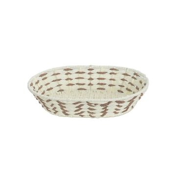 KOSÁR KENYERES PAPÍR OVÁL 70-57/S 25X18XH6CM 1DB