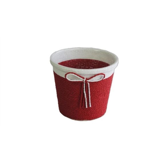 PAPÍRKASPÓ MASNIS 9-88/PIROS D13,5XH13CM 1DB PAPÍRKASPÓ MASNIS 9-88/PIROS D13,5XH13CM 1DB