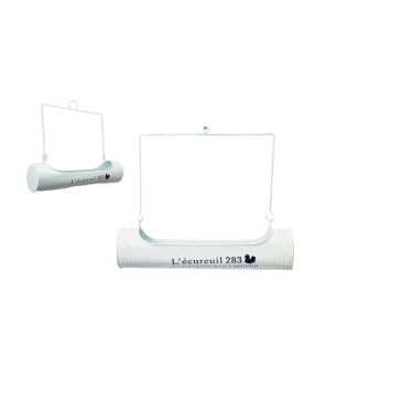 KASPÓ BÁDOG HENGER FEHÉR 232-B-17/FEHÉR 36X8,5CM 1DB