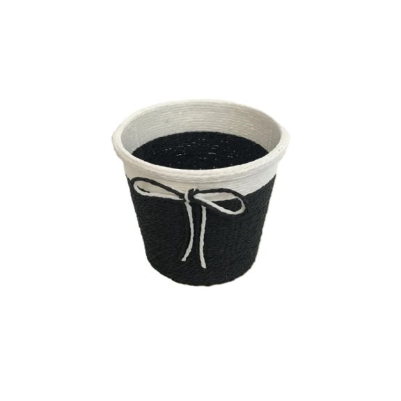 PAPÍRKASPÓ MASNIS 9-88/FEKETE D13,5XH13CM 1DB PAPÍRKASPÓ MASNIS 9-88/FEKETE D13,5XH13CM 1DB