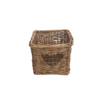Vessző Kosár Kocka Szív 90-183 - 15*15*H8cm