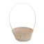 FLORENTIN BAMBUSZ OVÁL ANT.KICSI 66-22-A/FEHÉR 25X18XH10/40CM 1DB