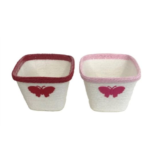 PAPÍRKASPÓ KOCKA SZÍNES PEREM 9-21/MIX - 12X12XH9cm 10/240 1DB PAPÍRKASPÓ KOCKA SZÍNES PEREM 9-21/MIX - 12X12XH9cm 10/240 1DB
