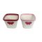 PAPÍRKASPÓ KOCKA SZÍNES PEREM 9-21/MIX - 12X12XH9cm 10/240 1DB