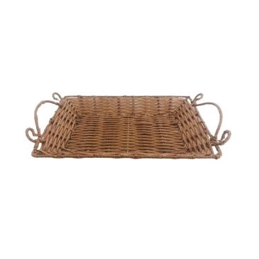 KOSÁR KENYERES MŰANYAG TÉGLA BARNA 70-P-3 32X32X3,5CM 1DB