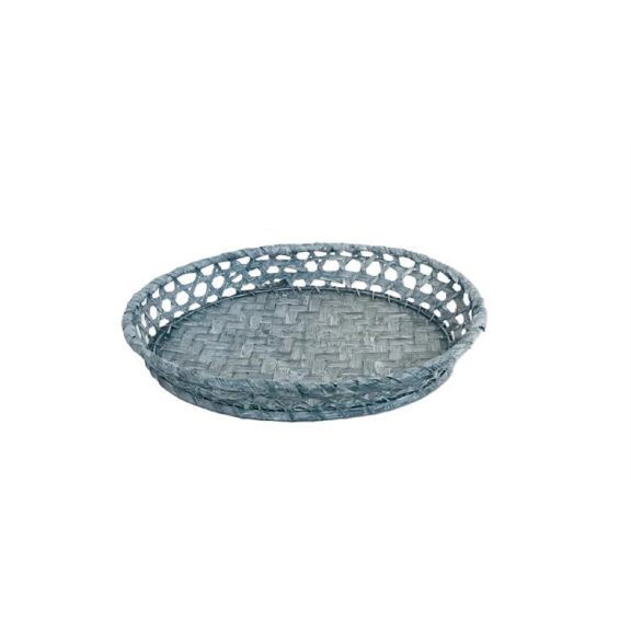 KOSÁR BAMBUSZ OVÁL SZÜRKE 208-14/GREY 31X25XH5CM 1DB KOSÁR BAMBUSZ OVÁL SZÜRKE 208-14/GREY 31X25XH5CM 1DB