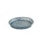 KOSÁR BAMBUSZ OVÁL SZÜRKE 208-14/GREY 31X25XH5CM 1DB
