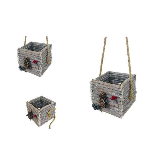 MÉCSESTARTÓ KOCKA 210-M-153 13X13XH12CM 1DB MÉCSESTARTÓ KOCKA 210-M-153 13X13XH12CM 1DB