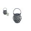 MÉCSESTARTÓ SZÜRKE 90-M-2/SZÜRKE D14/22XH19CM 1DB