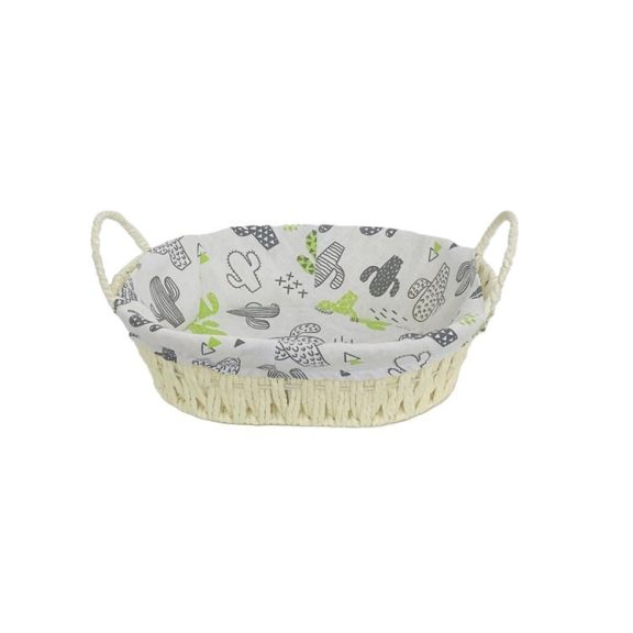 KOSÁR KENYERES PAPÍR OVÁL KAKTUSZ 70-102 27X21XH8/12CM 1DB KOSÁR KENYERES PAPÍR OVÁL KAKTUSZ 70-102 27X21XH8/12CM 1DB