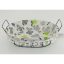KOSÁR KENYERES FÉM KAKTUSZ OVÁL 70-F-203 27X20XH8CM 1DB
