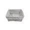 KOSÁR VESSZŐ SZÜRKE KOCKÁS 68-05/S 23X23XH9CM 1DB