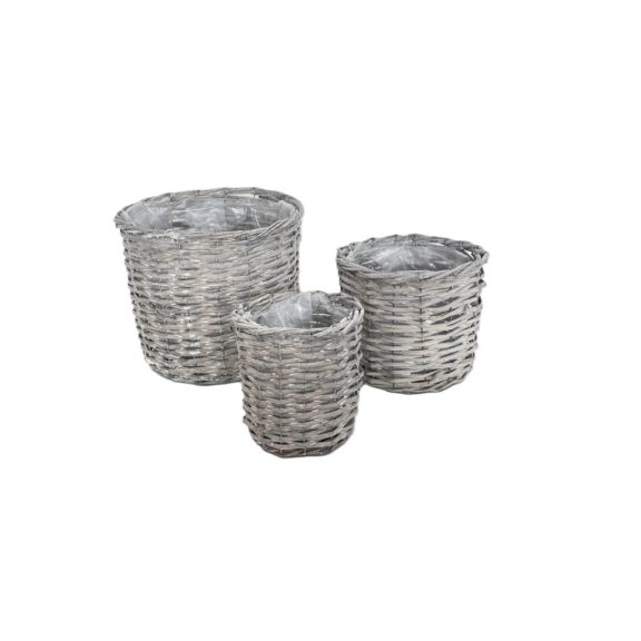 KASPÓ VESSZŐ SZÜRKE S/3 90-22-78 D26XH22 D20XH17CM 1DB KASPÓ VESSZŐ SZÜRKE S/3 90-22-78 D26XH22 D20XH17CM 1DB