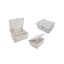 TÁROLÓ VESSZŐ FEDELES FEHÉR 90-22-D6 - 21X17XH9CM 1DB