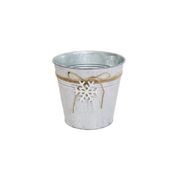   KASPÓ BÁDOG KEREK HÓPIHE FADEK.140-B-22-80/M D18/13XH16,5CM 1DB