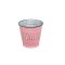 KASPÓ BÁDOG PINK KEREK 140-B-22-81 D13/9XH12CM 1DB