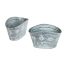 KASPÓ BÁDOG DOMBORÚ SZÜRKE 140-B-22-44 18X11XH9/11CM 1DB