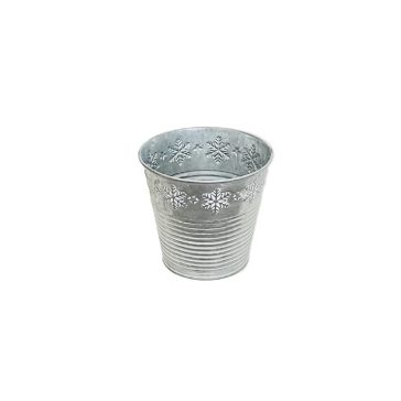   KASPÓ BÁDOG SZÜRKE HÓPIHÉS 140-B-22-45/S D13/9XH12CM 1DB