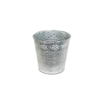   KASPÓ BÁDOG SZÜRKE HÓPIHÉS 140-B-22-45/M D15/11XH14,5CM 1DB