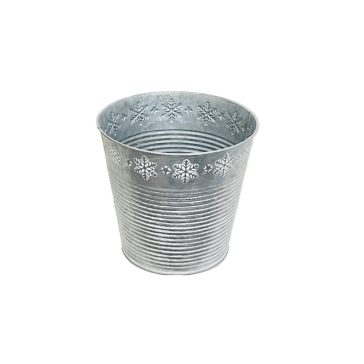   KASPÓ BÁDOG SZÜRKE HÓPIHÉS 140-B-22-45/L D18/13XH16,5CM 1DB