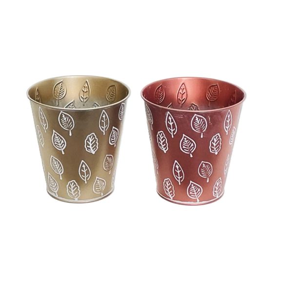 KASPÓ BÁDOG KEREK ARANY-ROSE MIX 140-B-22-54 D13/9XH13CM 120/2 1DB KASPÓ BÁDOG KEREK ARANY-ROSE MIX 140-B-22-54 D13/9XH13CM 120/2 1DB
