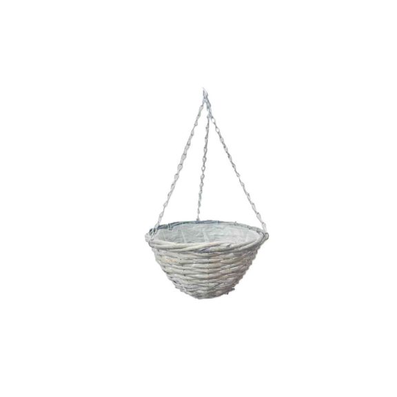 Függő Kaspó Kerek Szürke 17-01 - D30*H15cm Függő Kaspó Kerek Szürke 17-01 - D30*H15cm