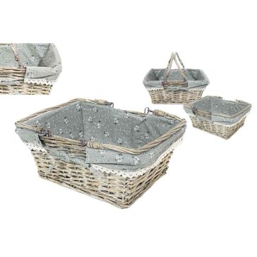 Bevásárló Kosár Lf Szürke 68-96/GREY - 35*27*H15cm