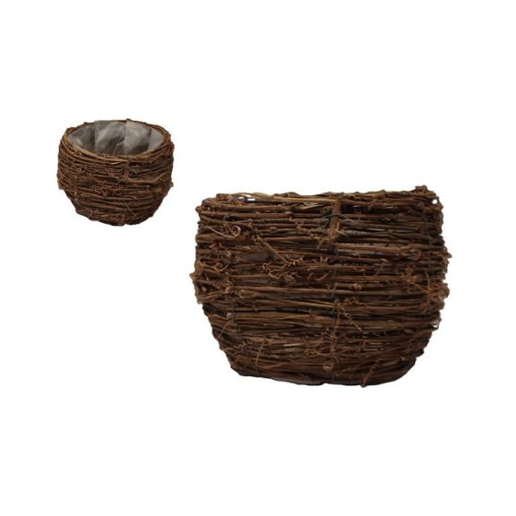 KASPÓ FONOTT BARNA KÓCOS 54-300-D25XH19CM 1DB KASPÓ FONOTT BARNA KÓCOS 54-300-D25XH19CM 1DB