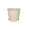 CSERÉP+ALÁTÉT RATTAN KRÉM 16L 1DB