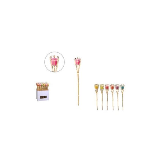 FÁKLYA BAMBUSZ CITRONELLA 76CM 1DB FÁKLYA BAMBUSZ CITRONELLA 76CM 1DB