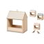 MADÁRETETŐ FA 16X12X19,5CM VH1000800 1DB